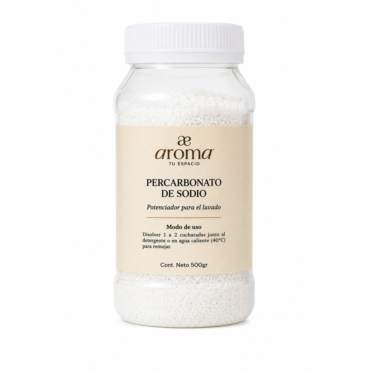 Percarbonato 500 g – Blanqueador y Quitamanchas para el Hogar