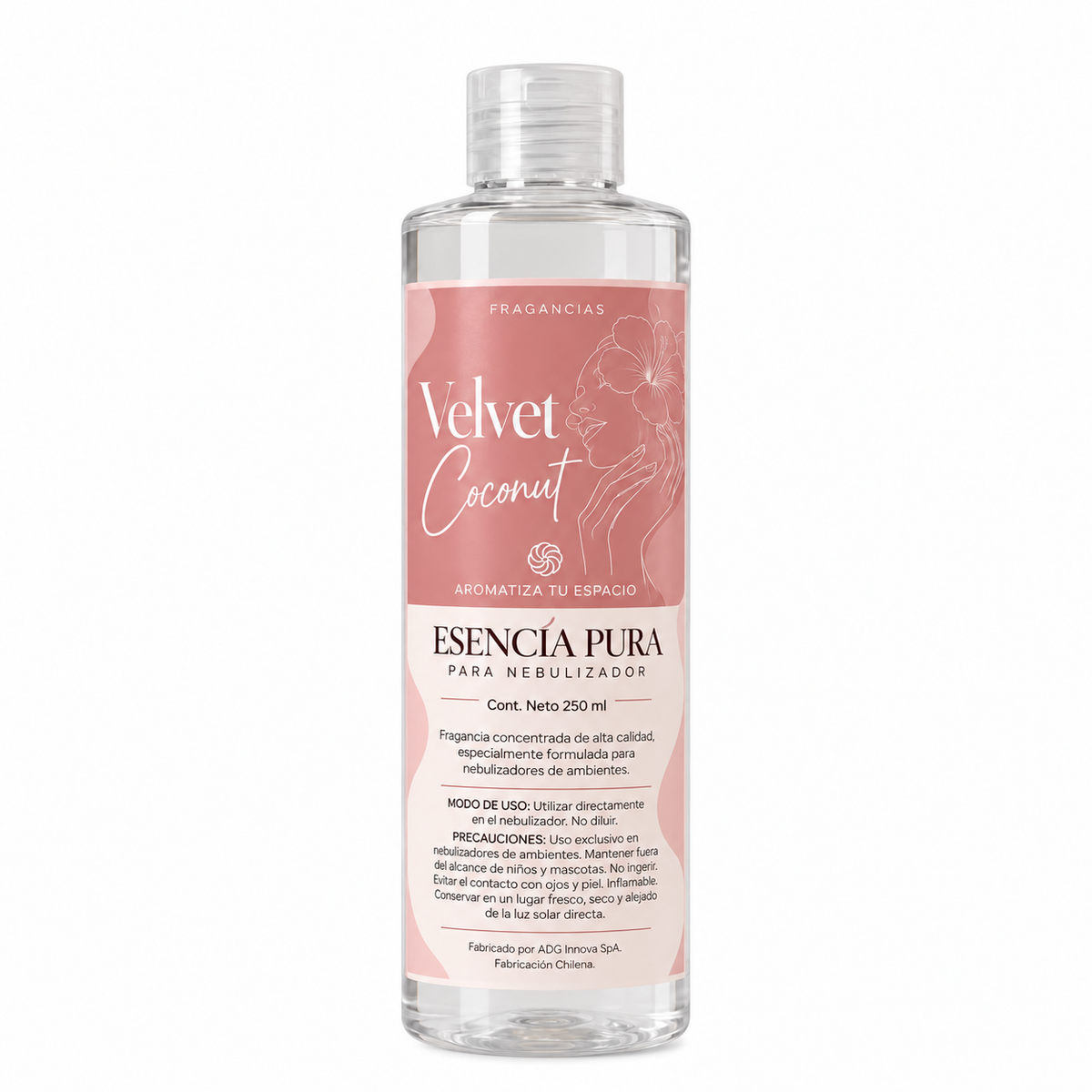 Esencia para nebulizador Velvet Coconut, botella de 250 ml
