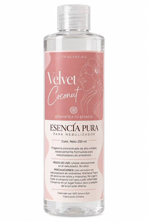Esencia para nebulizador Velvet Coconut, botella de 250 ml